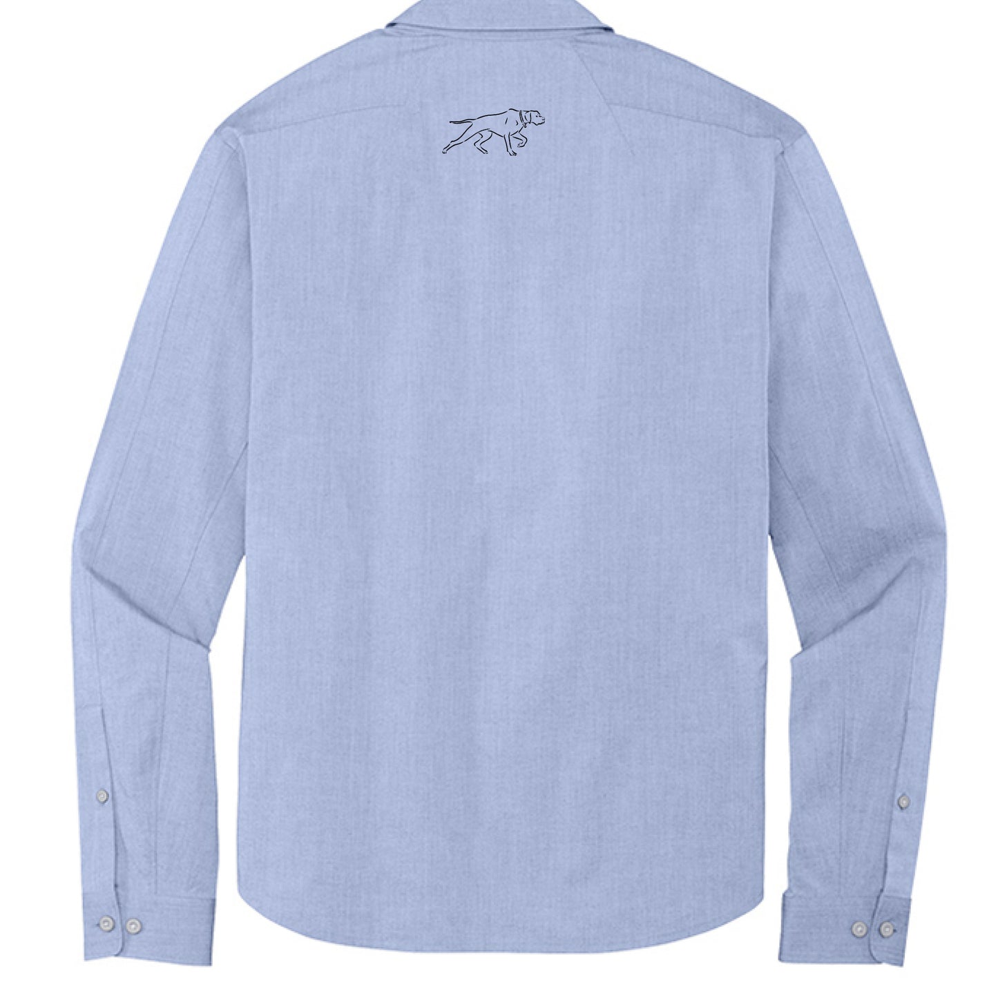 Metal Blue Heather - BACK